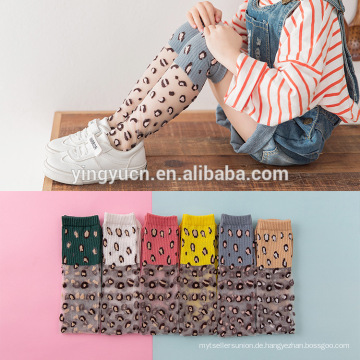 2019 Großhandel Baby Mädchen nahtlose Socken Oberschenkel hohe Strumpf Kinder Leggings OEM Socken